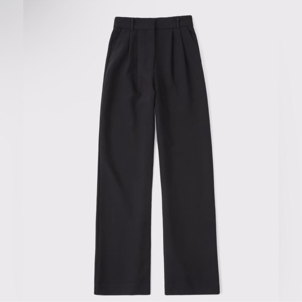Abercrombie 31/12short Crepe Tailored Ultra Wide-Leg Pant